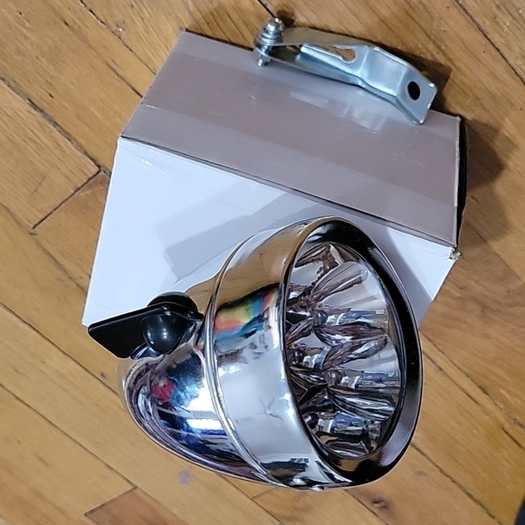 Retro bicycle headlight bracket metal vintage bike light bike accessory - Picture 3 of 9